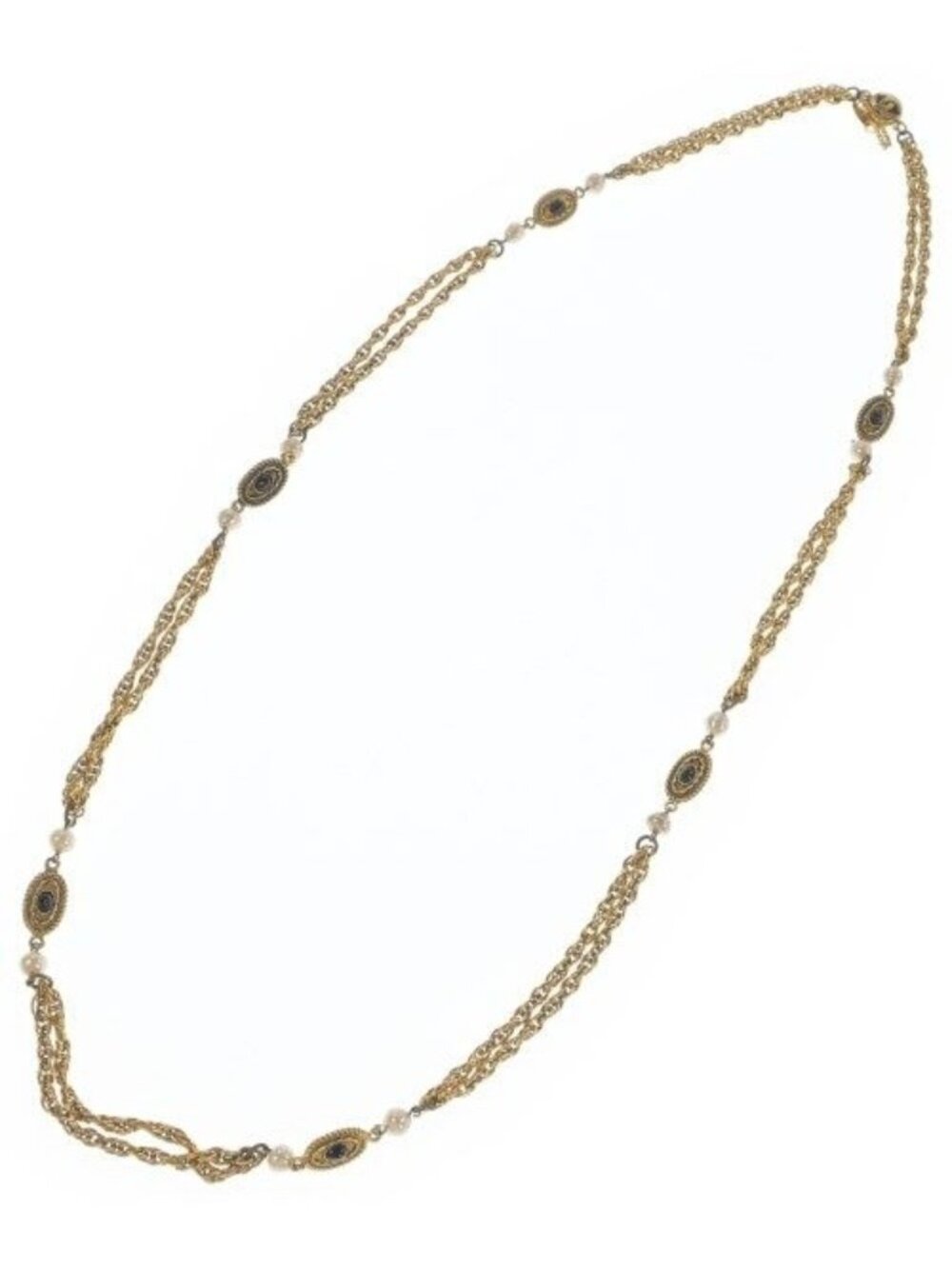 Chanel Necklace Gold